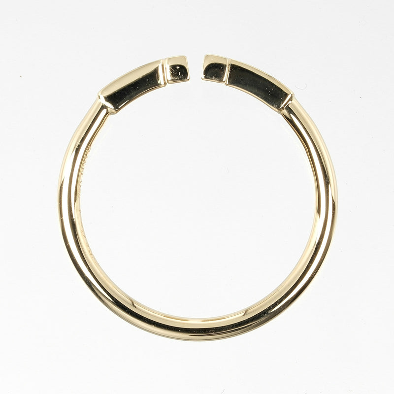 [Tiffany＆Co。]蒂法尼 
 t-第16号戒指 /戒指 
 K18黄金约3.14g t线女士