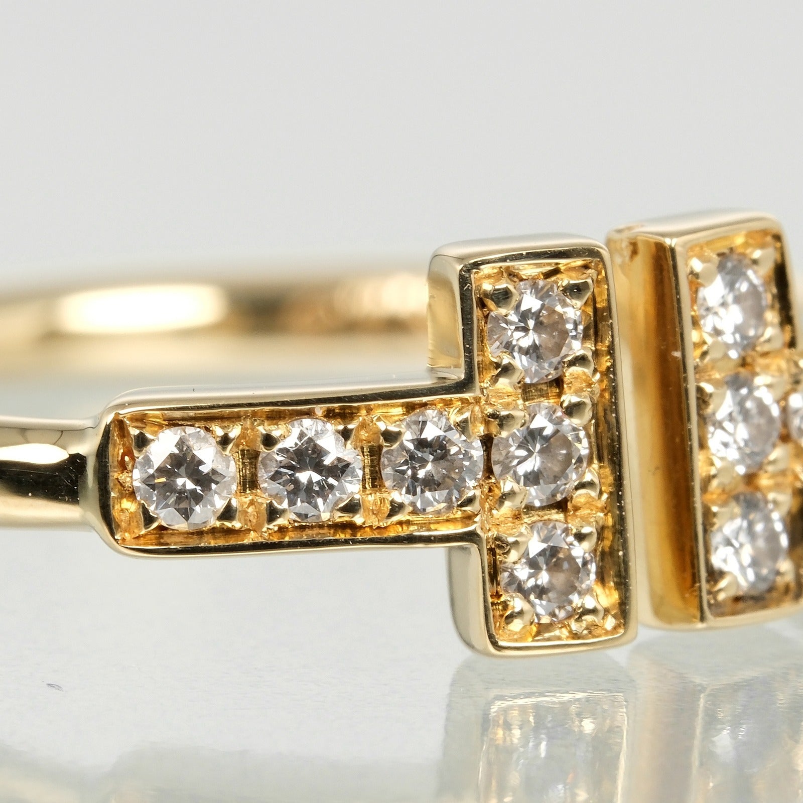 TIFFANY&Co.】ティファニー Tワイヤー リング・指輪 9号