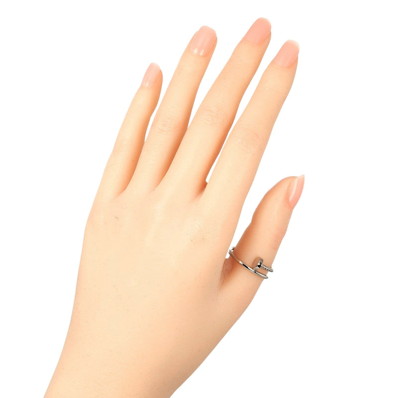 [Cartier] Cartier 
 Just Ankrou SM 17 Ring / Ring 
 K18 White Gold Approximately 3.73G JUSTE UN CREW SM Ladies A Rank