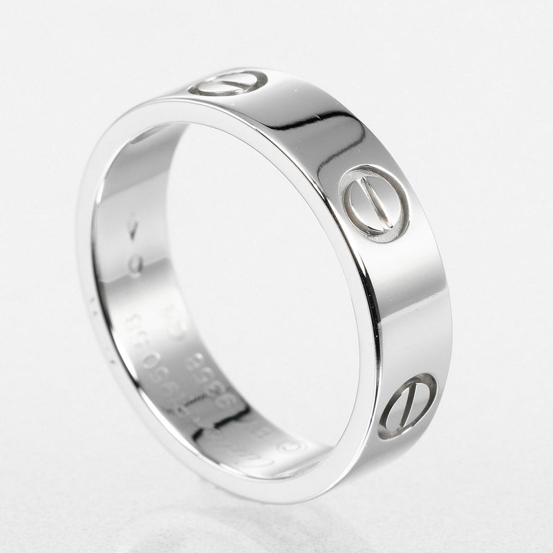 [Cartier] Cartier 
 Amor 18 anillo / anillo 
 PT950 Platinum aproximadamente 10 g de amor amor damas un rango