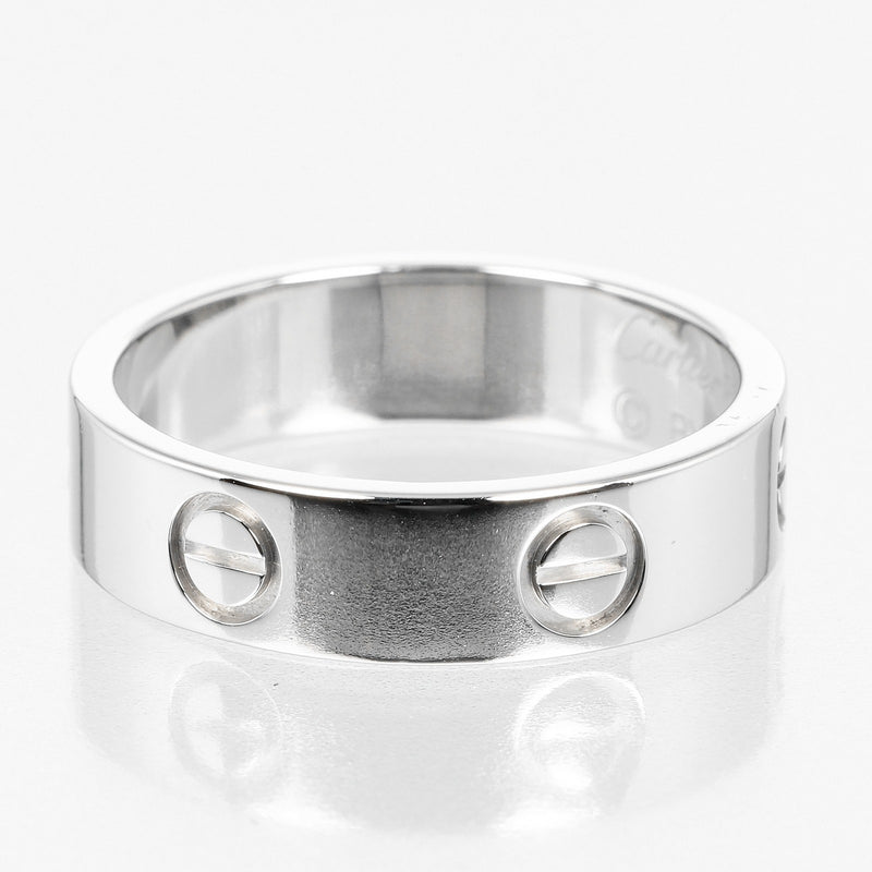 [Cartier] Cartier 
 Love 18 Ring / Ring 
 PT950 Platinum Approximately 10g Love Love Ladies A Rank