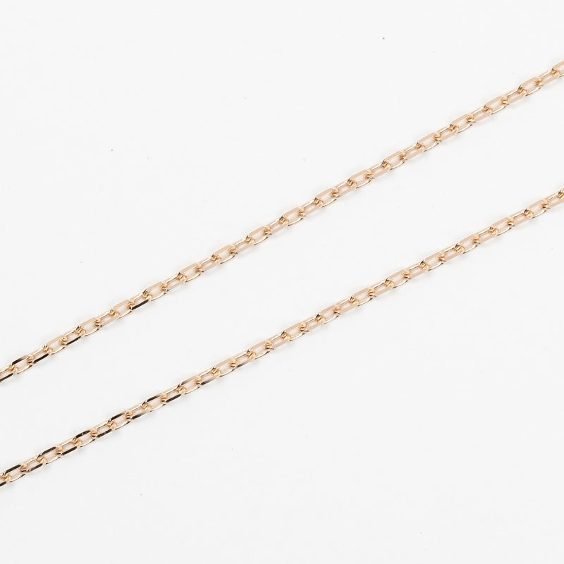 [Cartier] Cartier 
 Collar de SM de DAMOOL DIENMAN REGE 
 Ancho superior 4.5 mm K18 Pink Gold x Diamond de aproximadamente 2.79 g Damant Leger SM Ladies A Rank
