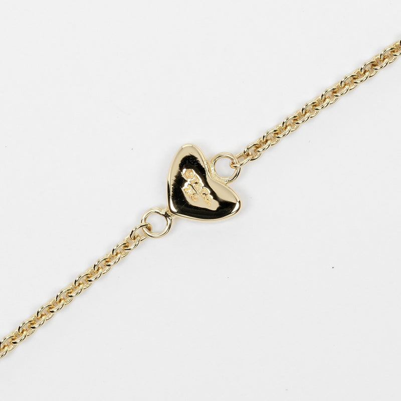 [TIFFANY & CO.] Tiffany 
 Heart Lariat Necklace 
 K18 Yellow Gold Approximately 12.53g Heart Lariat Ladies A Rank