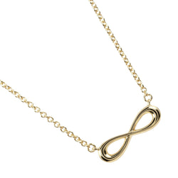 [TIFFANY & CO.] Tiffany 
 Infinity necklace 
 K18 Yellow Gold Approximately 2.42g Infinity Ladies A Rank