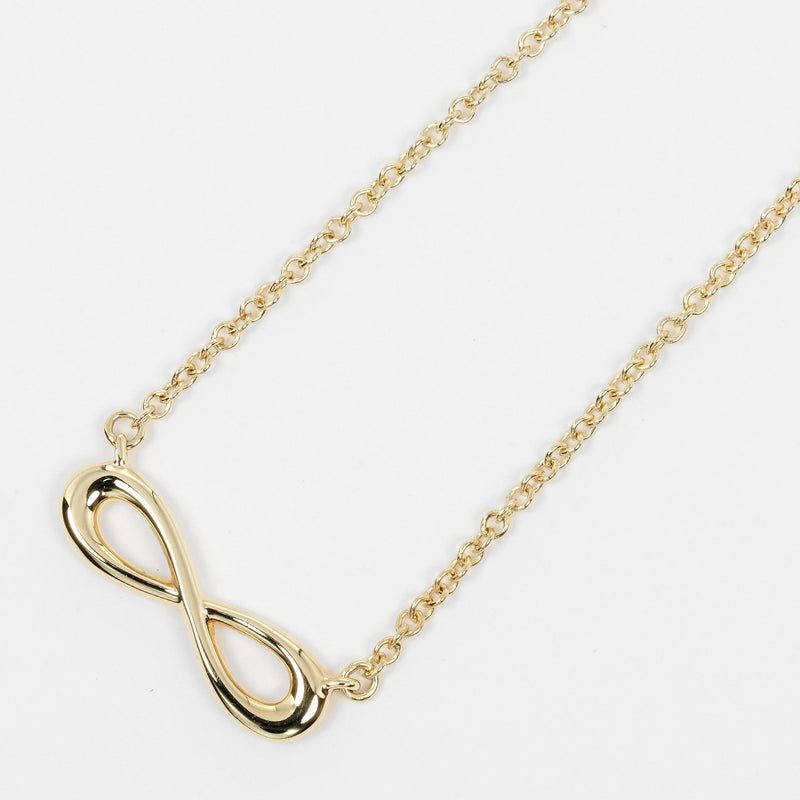 [Tiffany＆Co。]蒂法尼 
 无限项链 
 K18黄金约2.42克无限女士