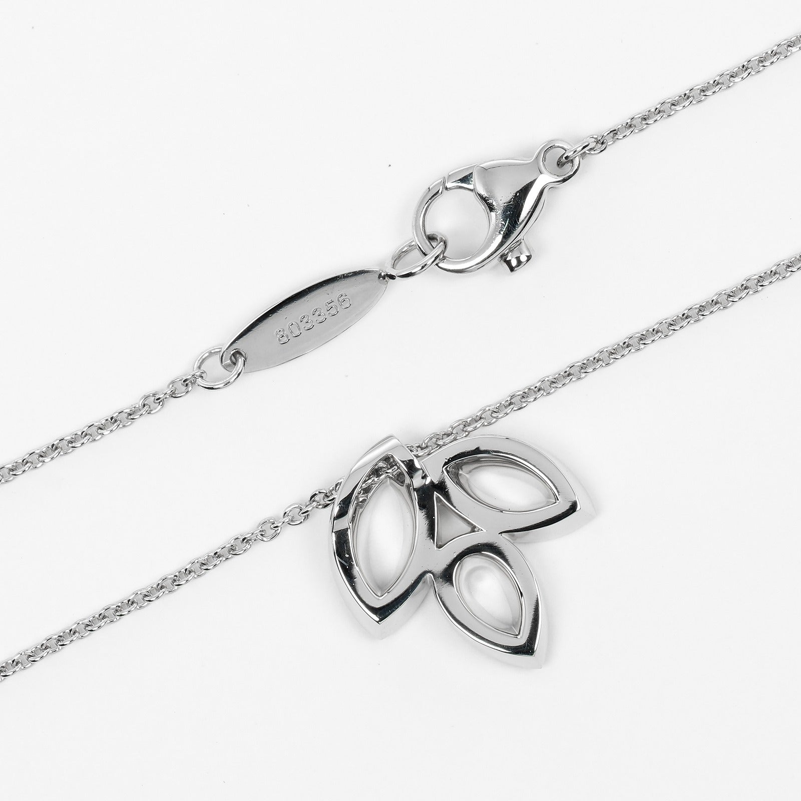 HARRY WINSTON】ハリーウィンストン リリークラスター ミニ ネックレス 