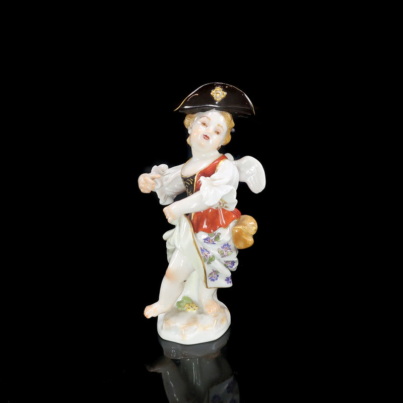 【Meissen】마이센 천사의 인형 입상 오브제
