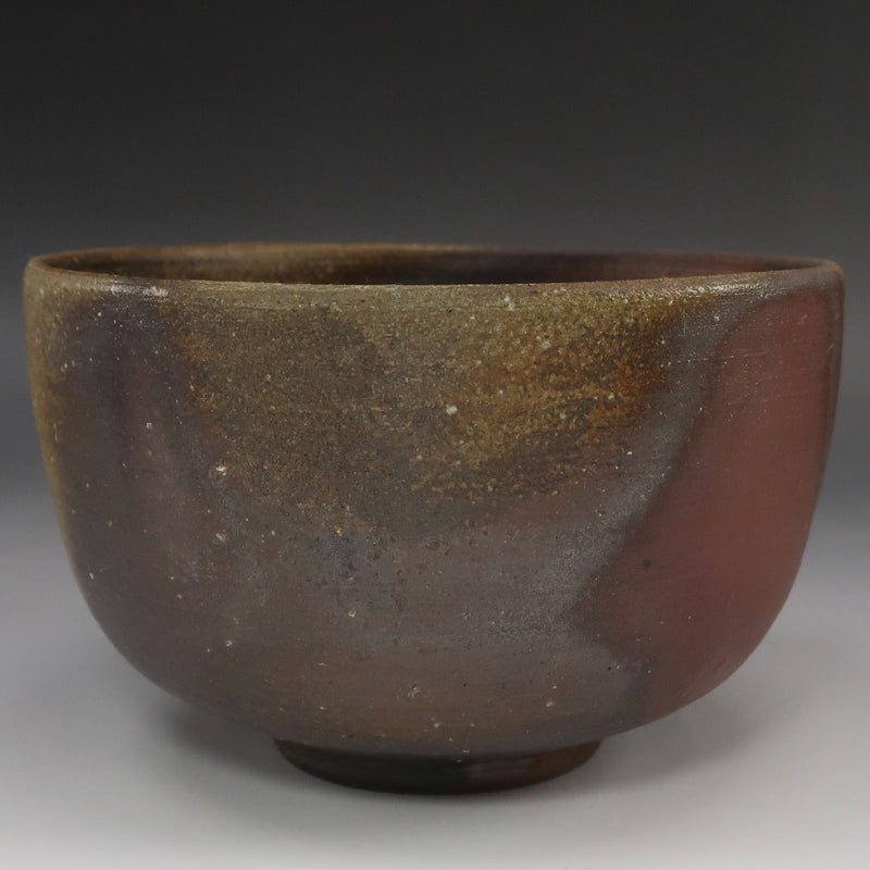 BIZENYAKI】備前焼 【 人間国宝 山本陶秀 】 造 備前茶碗 骨董品