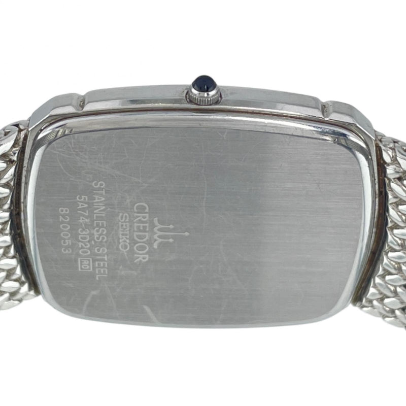 [SEIKO] SEIKO Credor wristwatch 
 5A74-3D20 Quartz