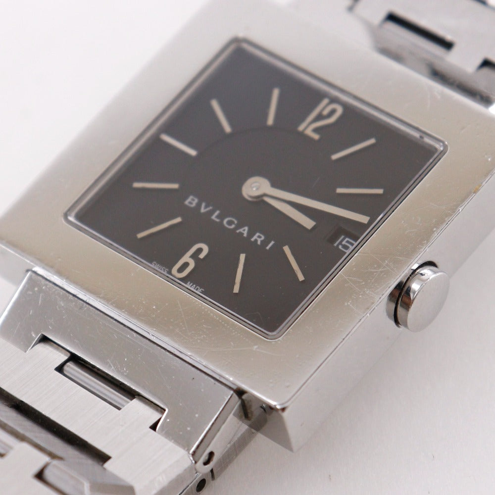 フ*ク様 BVLGARI クアドラード スクエア クォーツ 腕時計　SQ27 BVLGARI】ブルガリ クアドラート 腕時計 SQ27SSD クオーツ – NISHIKINO