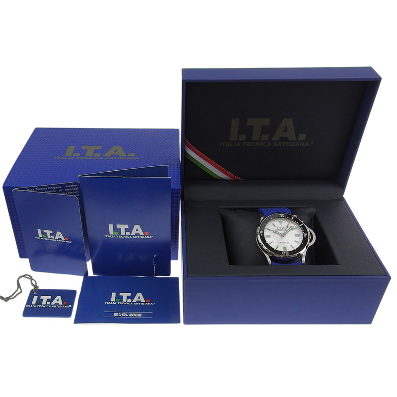 腕時計I.T.A. ITALIA ARTIGIANA新品未使用お値引きしました I.T.A】アイティーエー ガリアルド プロフォンド 腕時計 24.01.02