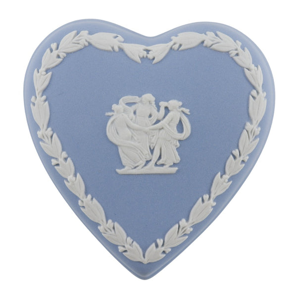 [Wedgwood] Wedgewood 
 Objeto jasper 
 Accesorios cerámica corazón azul jasper_a rango