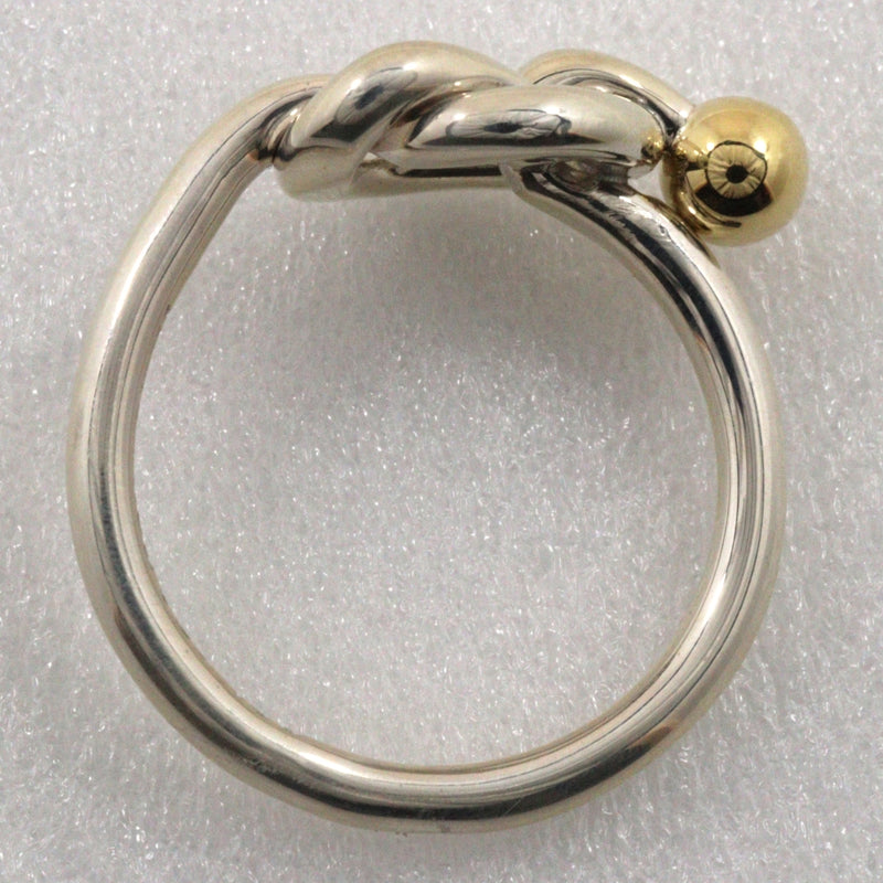 [Tiffany & CO.] Tiffany Love Knot No. 8 Anneau / anneau argent 925 × K18 Gol jaune Environ 2,8 g Love Knot Ladies A-Rank