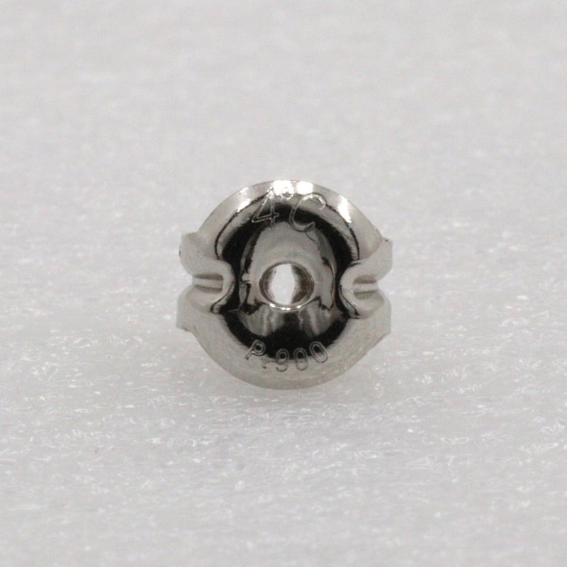 【4℃】ヨンドシー
 3Pダイヤ ピアス
 Pt900プラチナ×ダイヤモンド 約0.9g 3P diamond レディースA+ランク