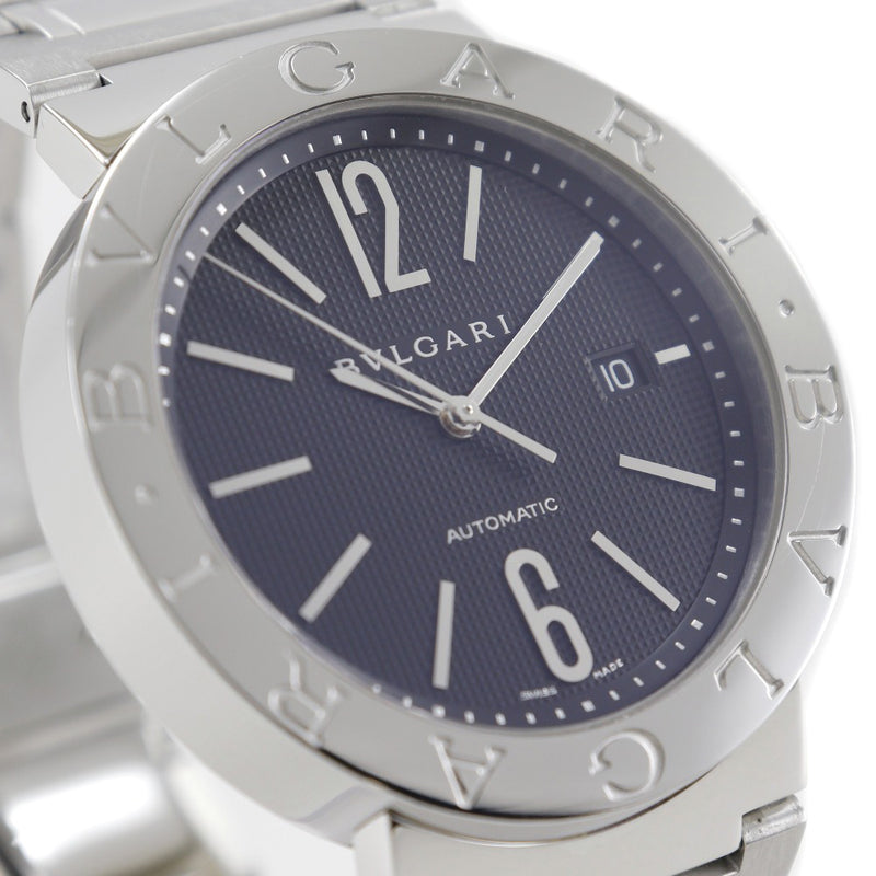 [bvlgari]保加利 Bvlgari Bvlgari 观看CAL.220 BB42BSSD/BB42SSAUTO不锈钢自动黑色拨号BVLGARI BVLGARY BVLGARI MEN A-RANK