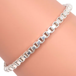 [Tiffany & Co.]TIFFANY&Co. 베네치아 풍의 Bracelet 실버 925 대략 15.9g 베네치아 유니니스 렉스 A 순위