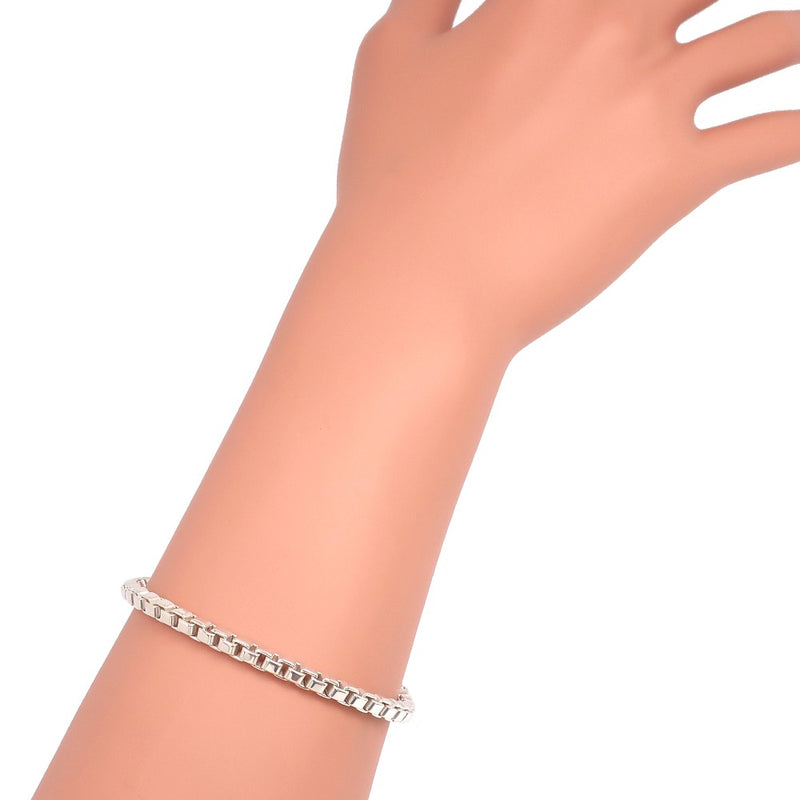 [Tiffany & Co.]TIFFANY&Co. 베네치아 풍의 Bracelet 실버 925 대략 15.9g 베네치아 유니니스 렉스 A 순위