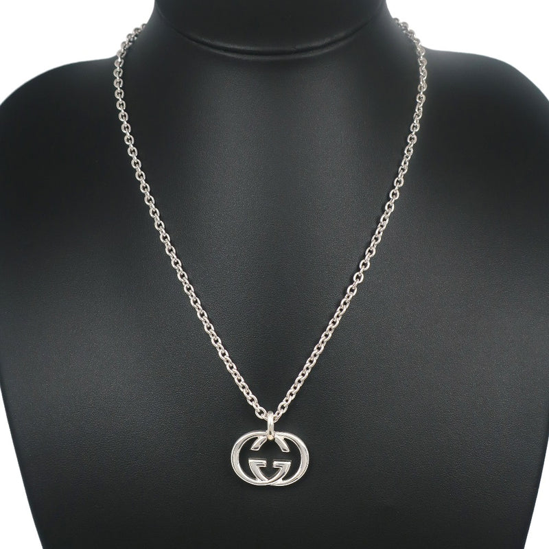 [GUCCI] Gucci 
 Interlocking G Necklace
 Silver 925 Approximately 25.4g Interlocking G Unisex A-Rank