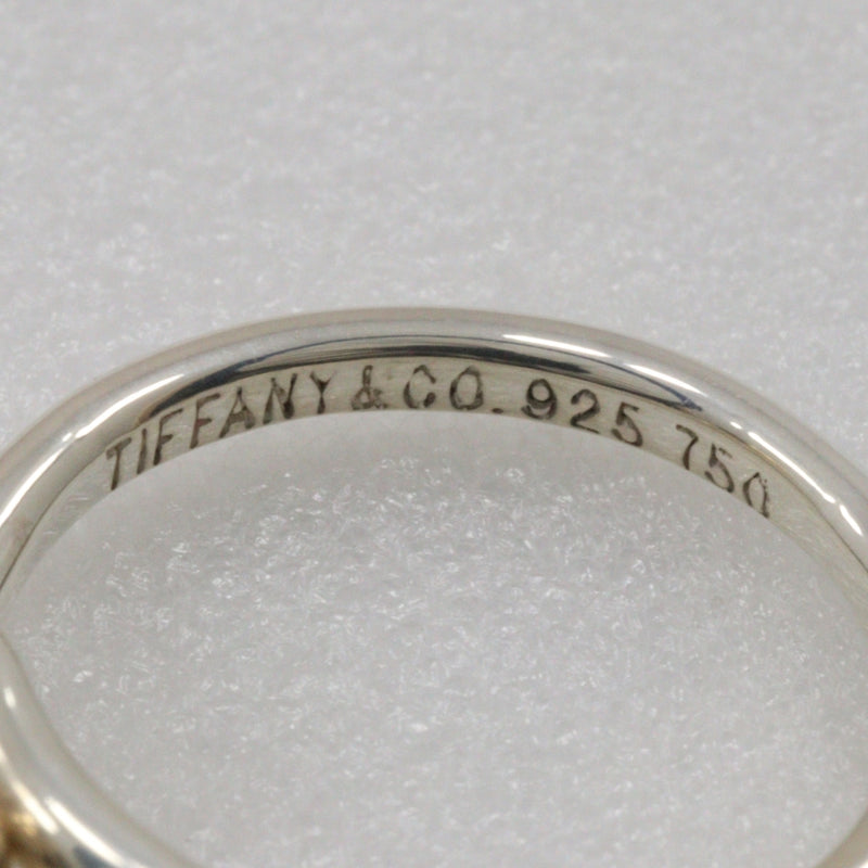 [Tiffany & co.]TIFFANY&Co. Hook & i 7.5 Ring Silver 925 ×18KYellow Gold Approximately 2.3g HOOK & EYE Ladies A-Rank