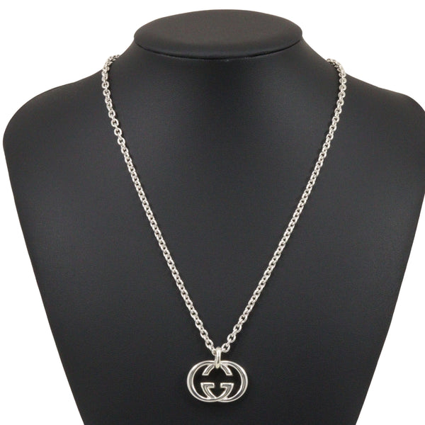 [GUCCI] Gucci 
 Interlocking G Necklace
 Silver 925 Approximately 25.8g Interlocking G Unisex A-Rank