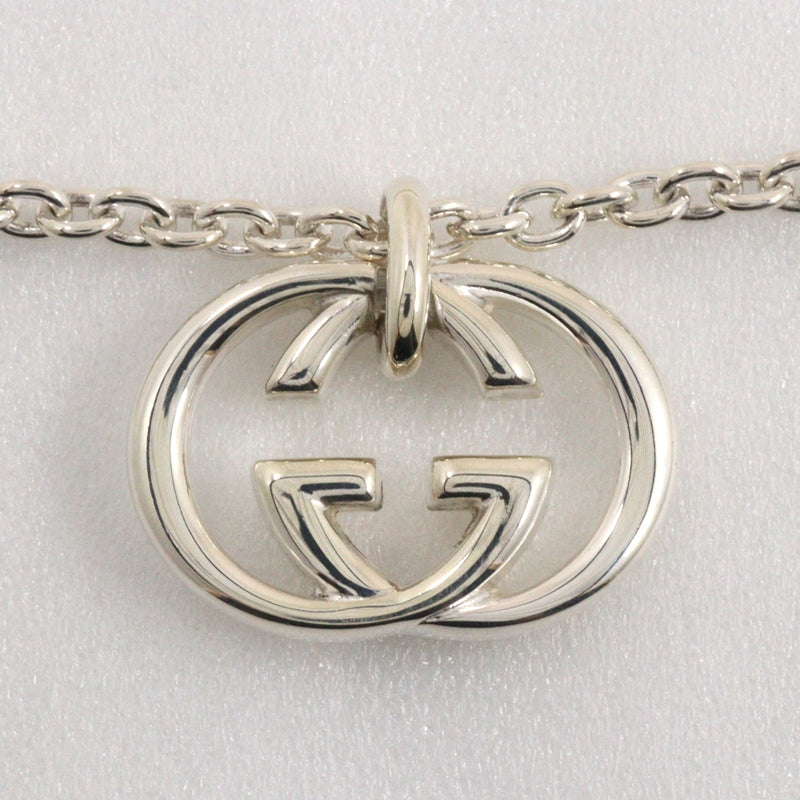 [GUCCI] Gucci Interlocking G Necklace Silver 925 Approximately 25.8g Interlocking G Unisex A-Rank