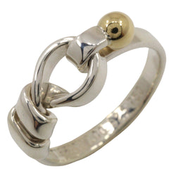 [Tiffany & CO.] Tiffany Love Knot No. 9 Ring / Ring Silver 925 × K18 Yellow Gol