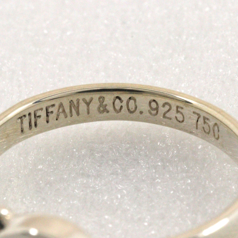 [Tiffany & co.]TIFFANY&Co. Love Knot No. 9 Ring Silver 925 ×18KYellow Gold Approximately 2.6g Love Knot Ladies A Rank