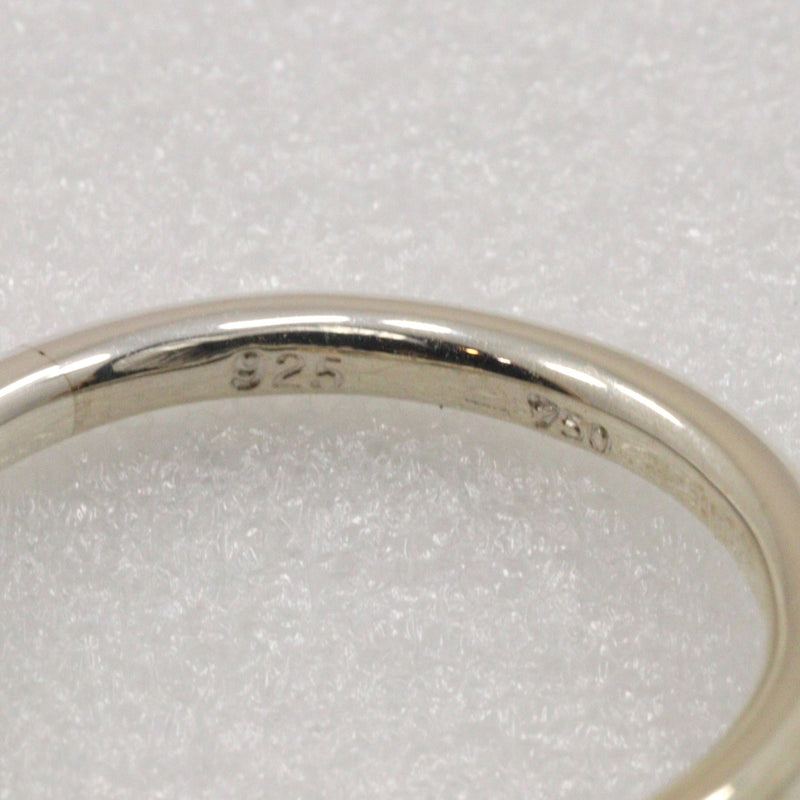 [Tiffany & CO.] Tiffany Hook & Eye 8.5 Ring / Ring Silver 925 × K18 Yellow Gol