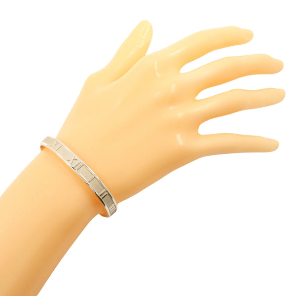 [Tiffany＆Co。]TIFFANY&Co. Atlas Bandle Cuff Silver 925大约18.2g Atlas Ladies A-Rank