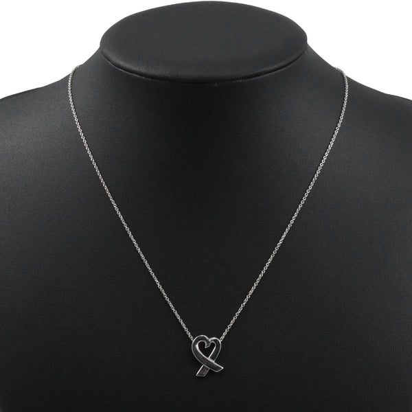 【TIFFANY&Co.】ティファニー ラビングハート ネックレス