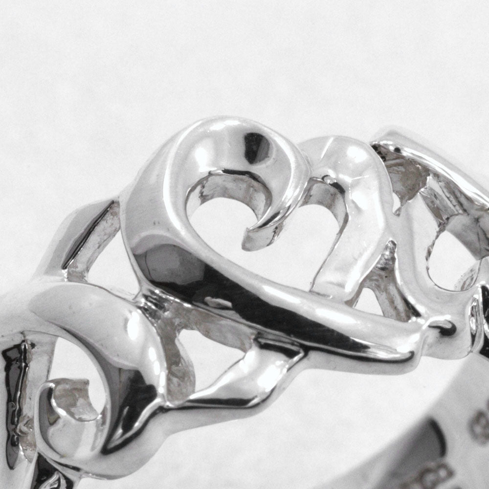 TIFFANY&Co.】ティファニー トリプルラビングハート リング・指輪 11.5