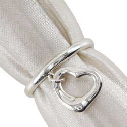 [Tiffany & Co.]TIFFANY&Co. Open Heart No. 9 Ring / Ring Elsa Peletti Silver 925 약 2.4g Open Heart Ladies A-Rank