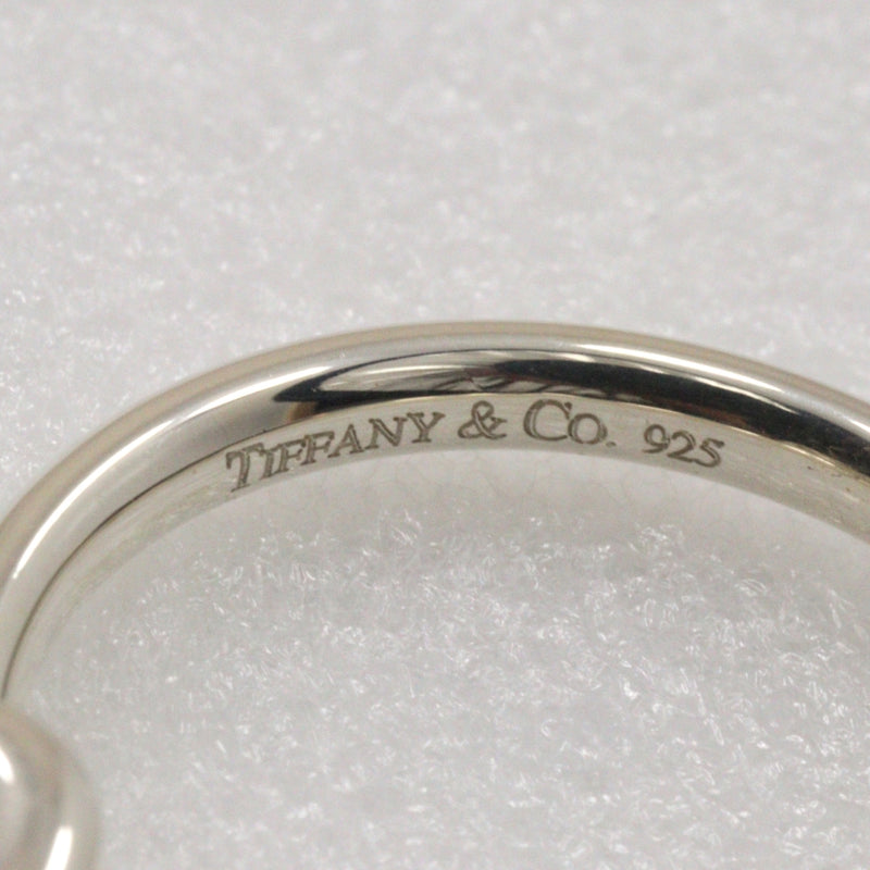 [Tiffany＆Co。]TIFFANY&Co. 开放心脏9戒指 /戒指Elsa Peletti Silver 925大约2.4克开放心脏女士A级