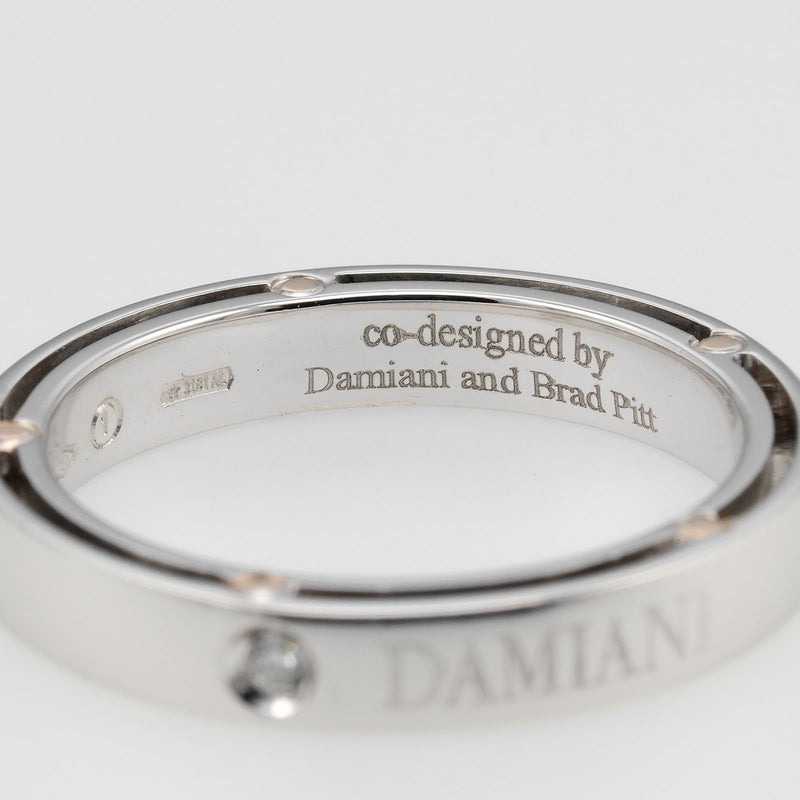 [DAMIANI] DAMIANI 
 D 측 8.5 링 / 링 
 K18 Gold X Diamond X WG PG 약 3.78g D Side_A Rank