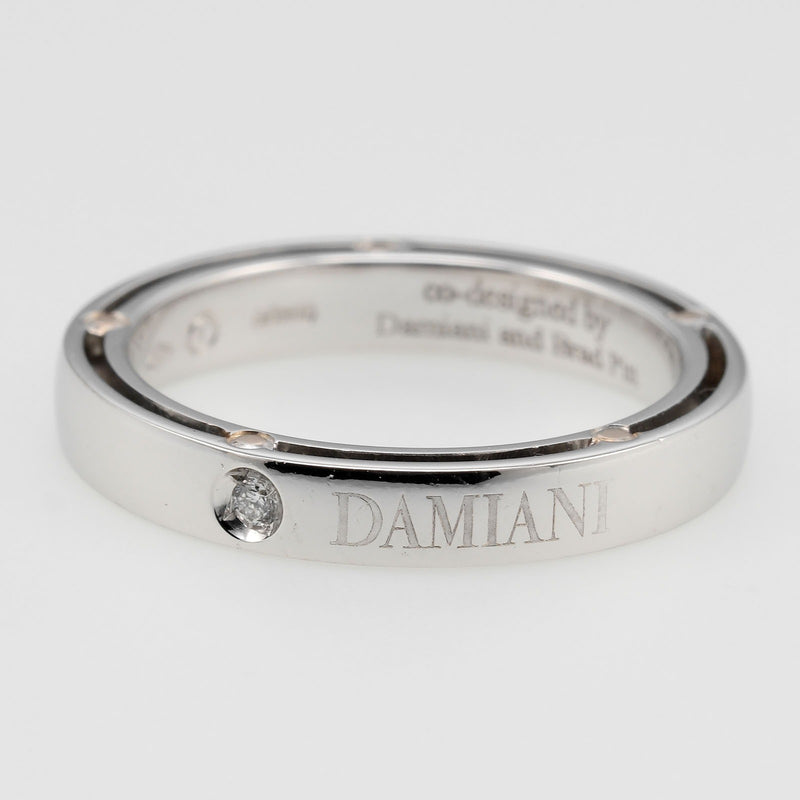 [DAMIANI] DAMIANI 
 D 측 8.5 링 / 링 
 K18 Gold X Diamond X WG PG 약 3.78g D Side_A Rank