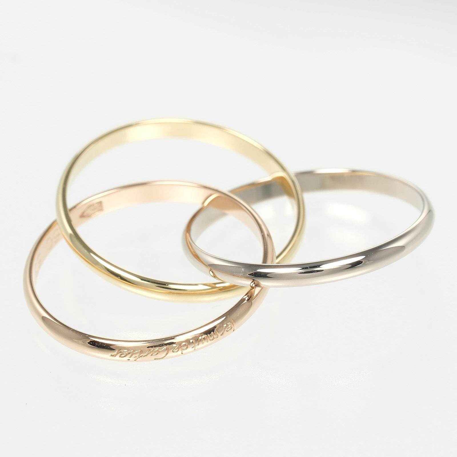 【磨き済】Cartier カルティエ トリニティ リング XS 5号 7792 CARTIER】カルティエ トリニティ XS リング・指輪 12.5号 – NISHIKINO