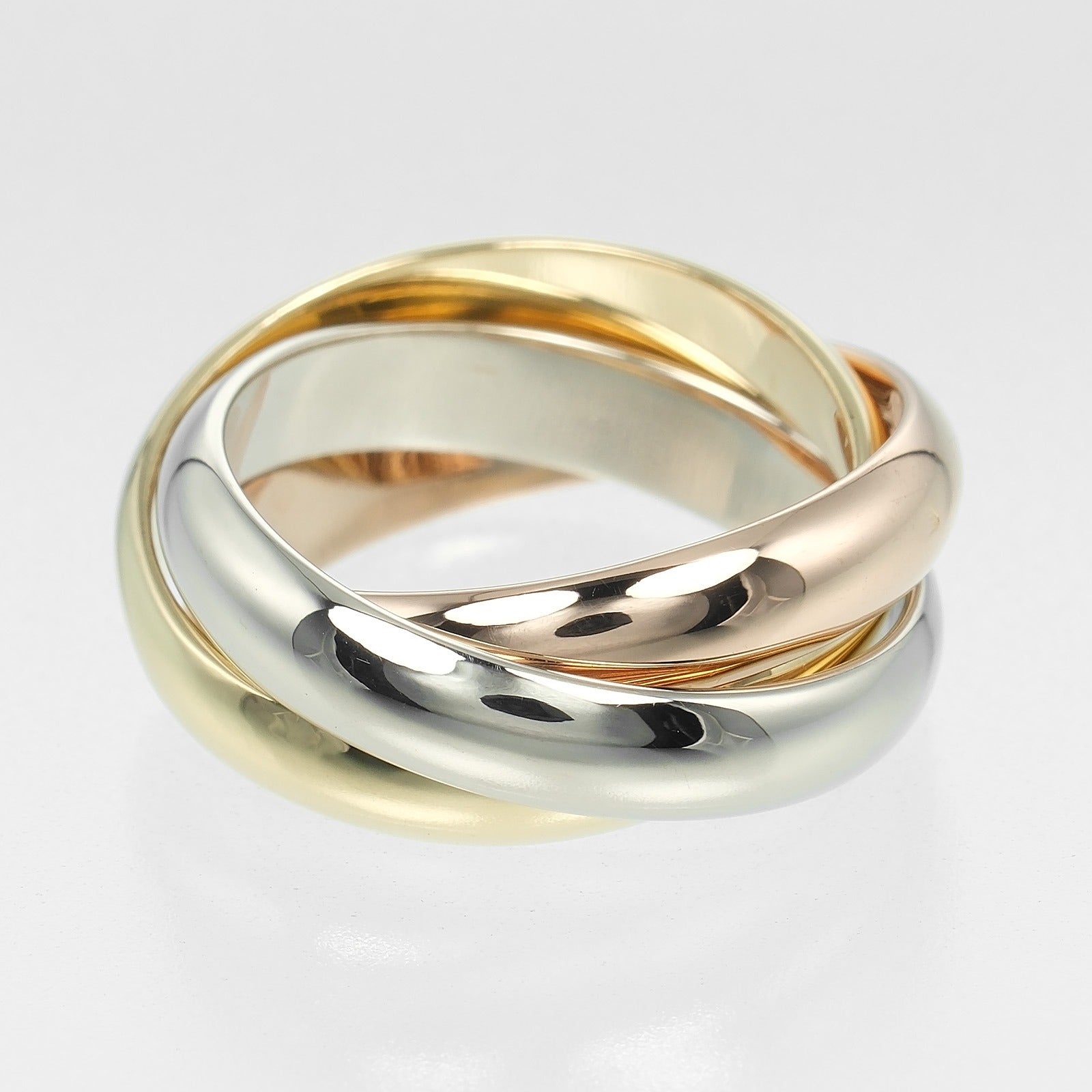 CARTIER】カルティエ トリニティ リング・指輪 9号 – NISHIKINO