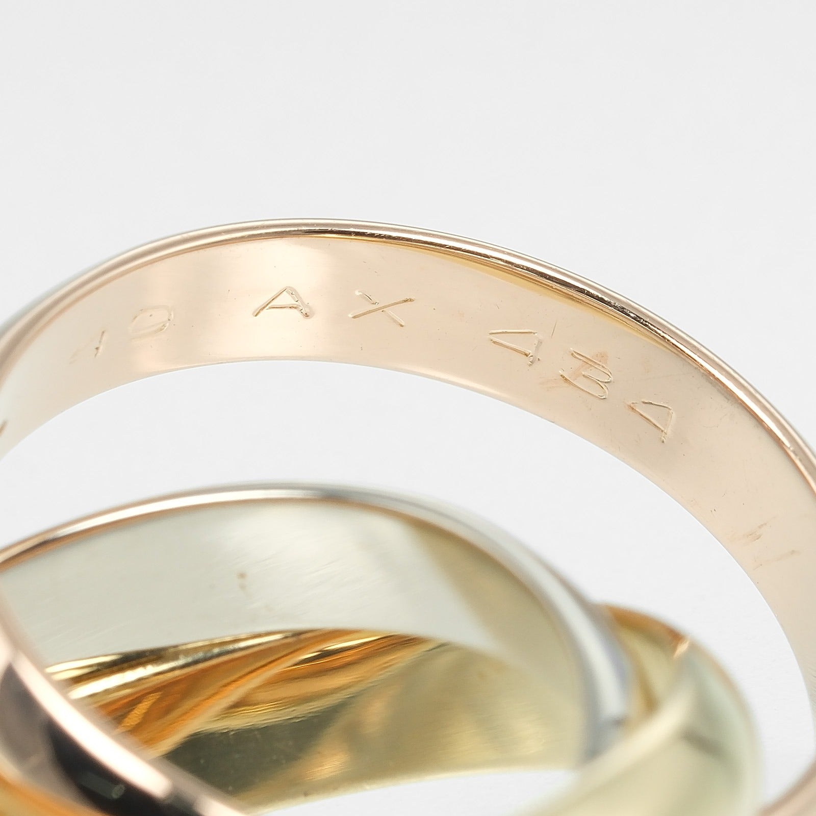 CARTIER】カルティエ トリニティ リング・指輪 9号 – NISHIKINO