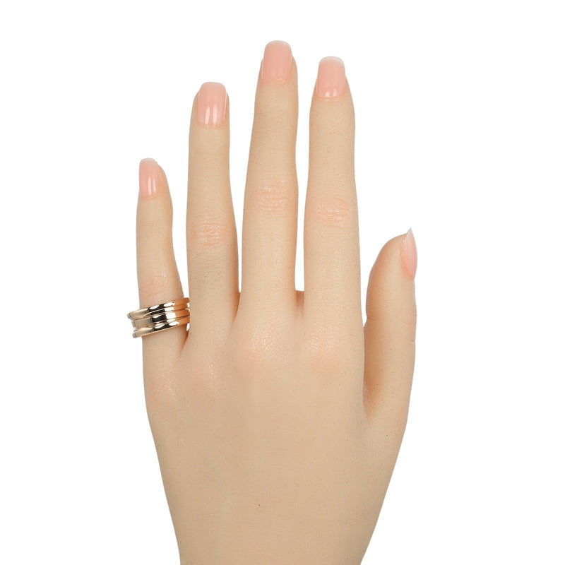 ブルガリ BVLGARI リング・指輪 B-zero1 ビーゼロワン リング 3バンド