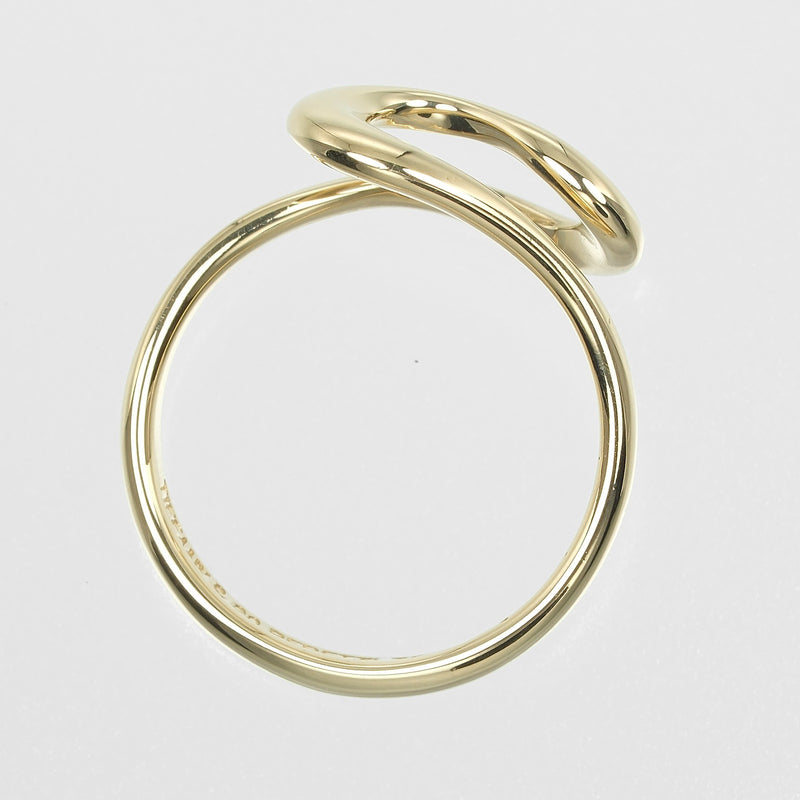 【美品】ティファニー　リング　オープンウェーブリング　7号 TIFFANY&Co.】ティファニー オープンウェーブ リング・指輪 7号