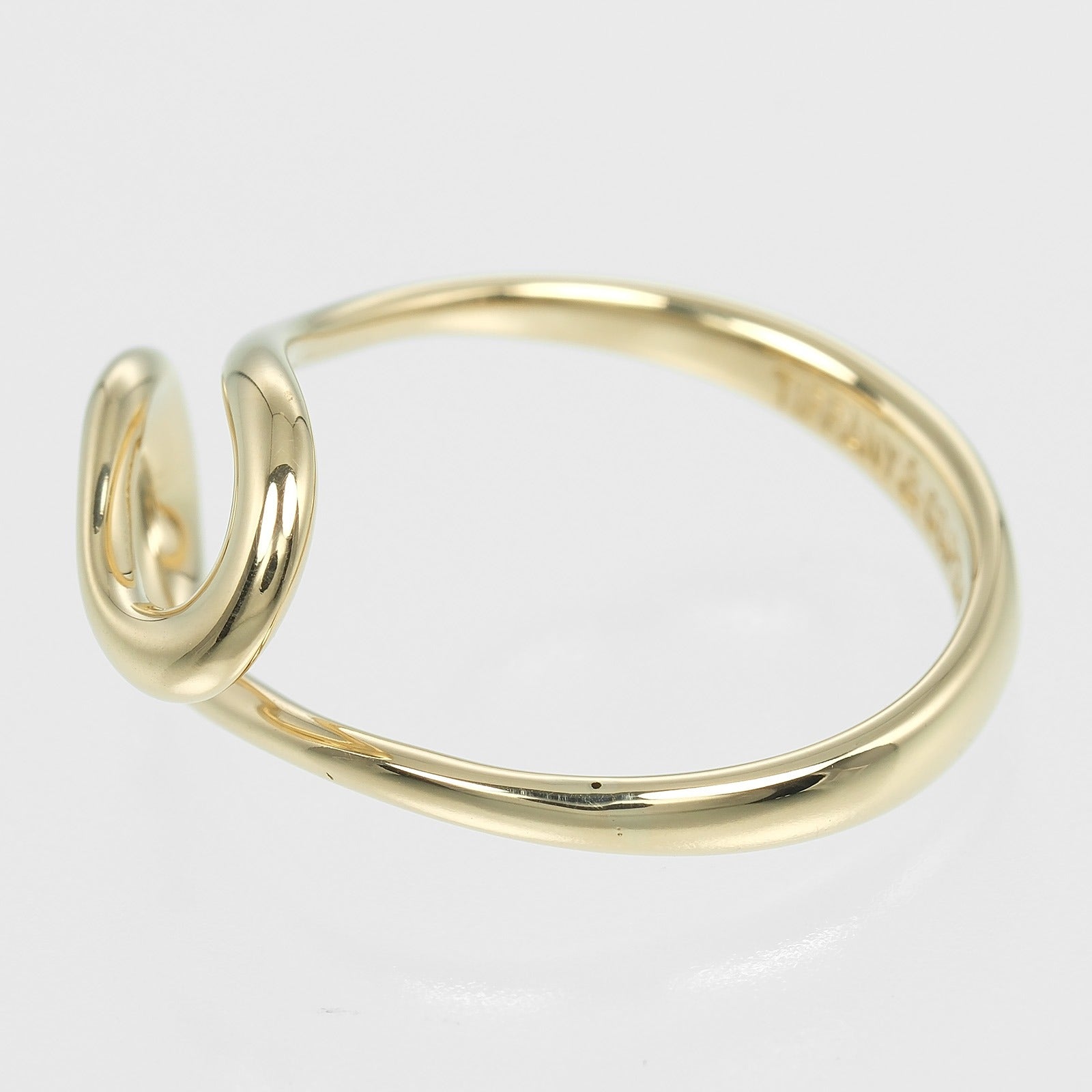 TIFFANY&Co.】ティファニー オープンウェーブ リング・指輪 7号