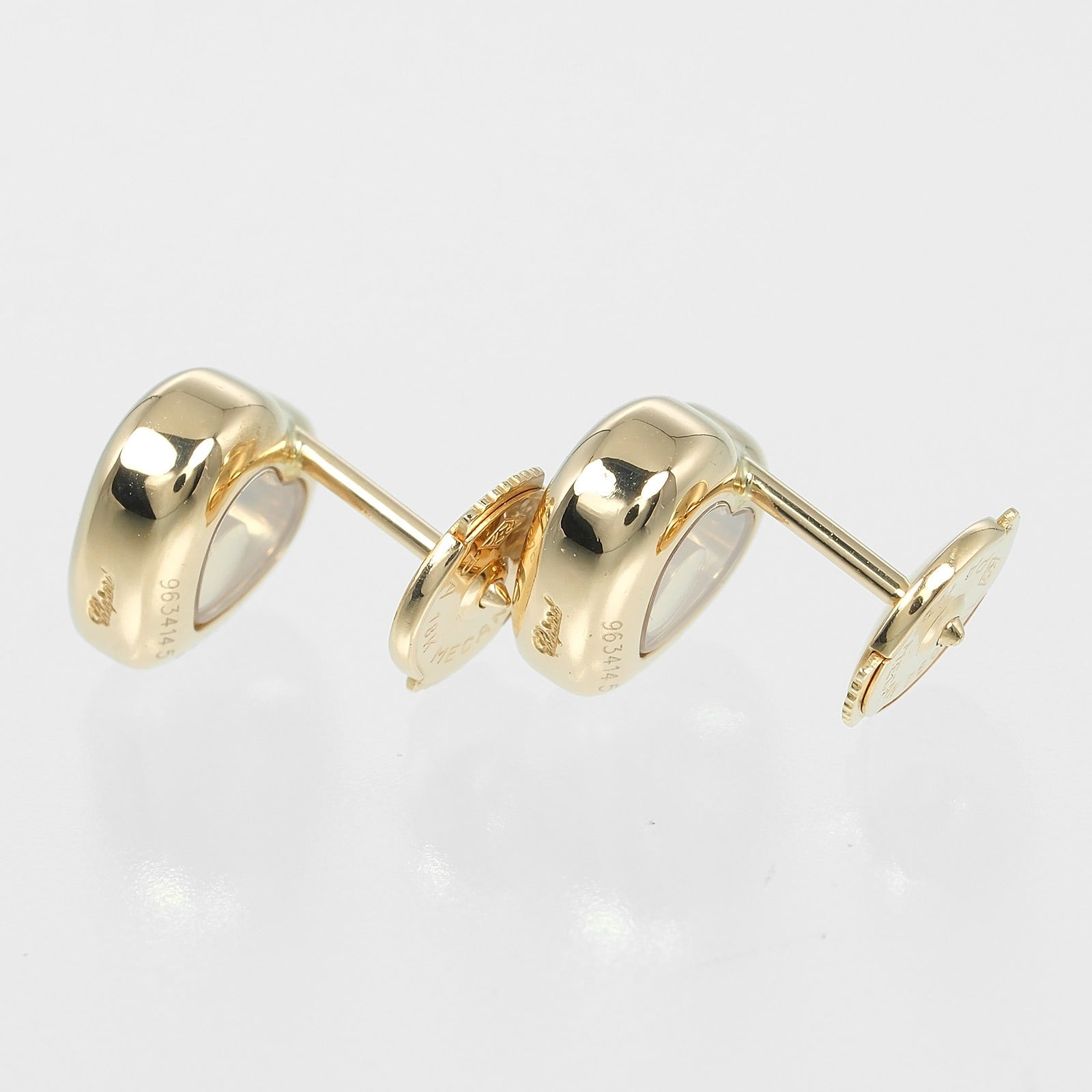 Chopard】ショパール ハッピーダイヤモンド ハート ピアス – NISHIKINO