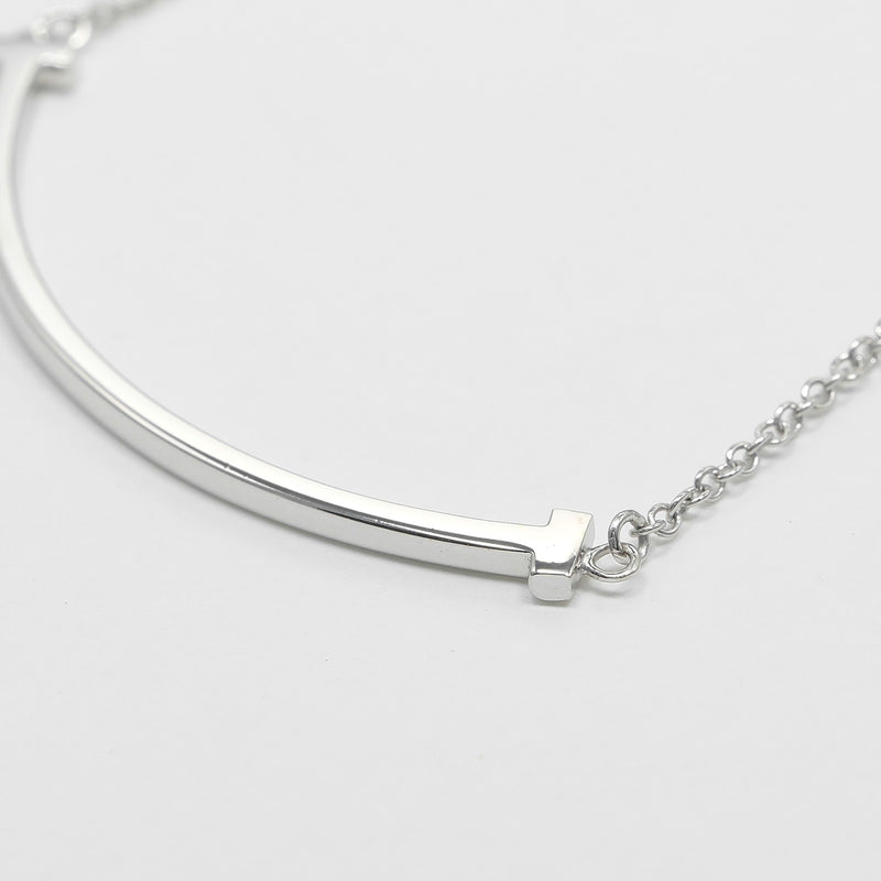 TIFFANY&Co.】ティファニー Tスマイル スモール ネックレス