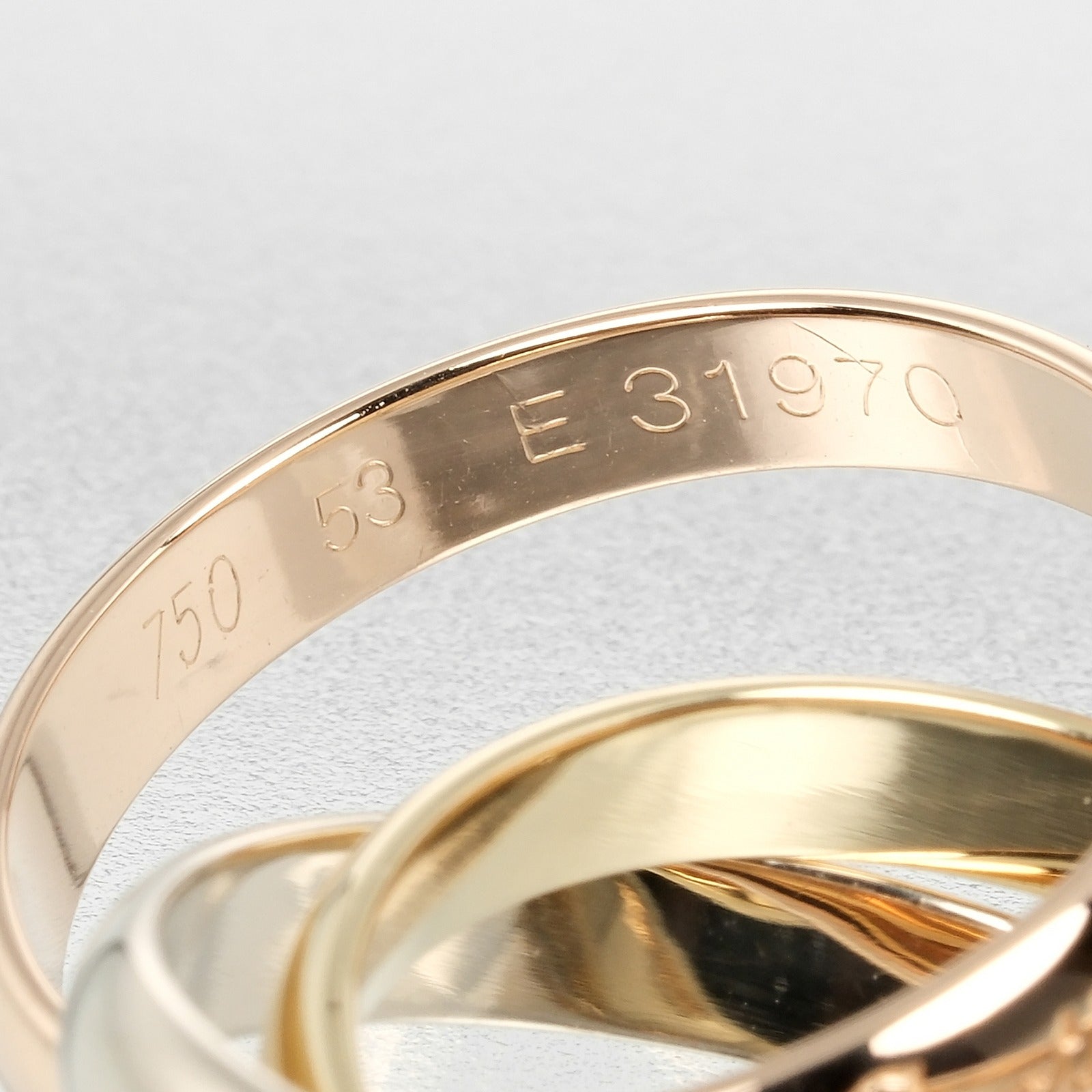 CARTIER】カルティエ トリニティ リング・指輪 13号 – NISHIKINO