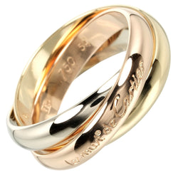 [Cartier] Cartier 
 Trinity No. 14 Ring / Ring 
 K18 Gold x YG PG WG Approximately 8.53G Trinity Ladies A Rank