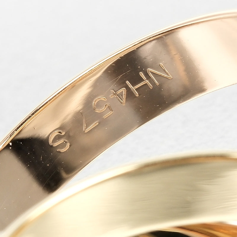 [Cartier] Cartier 
 Trinity No. 13 Anillo / anillo 
 K18 Gold X YG PG WG Aproximadamente 11 g de Trinity Ladies A Rank
