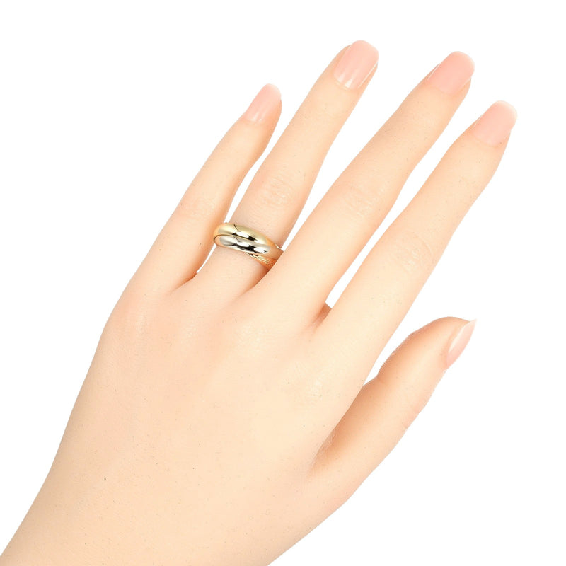 [Cartier] Cartier 
 Trinity No. 10 Ring / Ring 
 K18 Gold x YG PG WG Approximately 6.95g Trinity Ladies A Rank