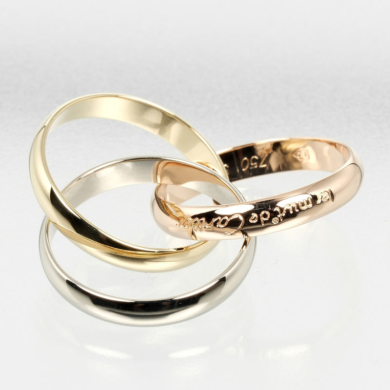 CARTIER】カルティエ トリニティ リング・指輪 12号 – NISHIKINO