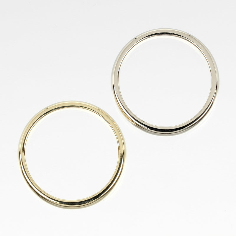[Cartier] Cartier 
 Dos -lab yo 11.5 anillo / anillo 
 K18 Oro amarillo x K18 Oro blanco aproximadamente 8.66g 2 filas Love Me Ladies A Rank