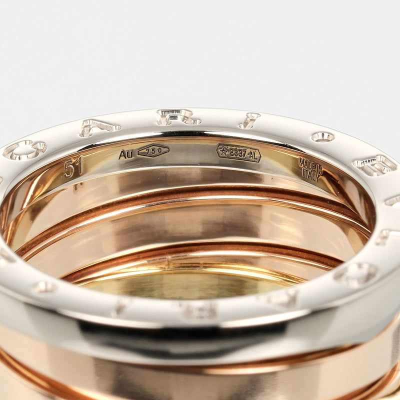 BVLGARI】ブルガリ B.ZERO1 3バンド パーフェクトミステイク リング